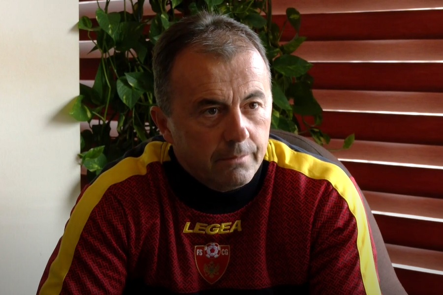 SELEKTOR CRNE GORE OČEKUJE POZITIVAN REZULTAT PROTIV BiH: "Očekujem veliku podršku navijača, dobru partiju i pobjedu nad BiH"