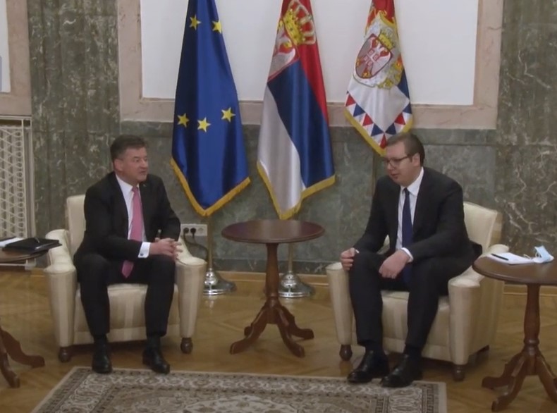 VUČIĆ POSLIJE SASTANKA SA LAJČAKOM Odluke iz Prištine donijete da se protjeraju Srbi sa KiM