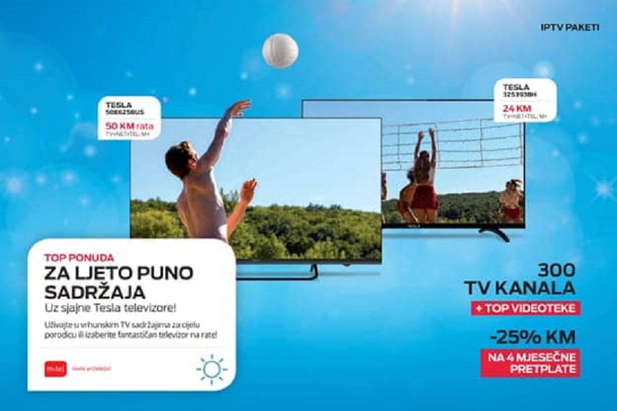M:TEL DONOSI NOVE POPUSTE SVOJIM KORISNICIMA Za ljeto puno sadržaja