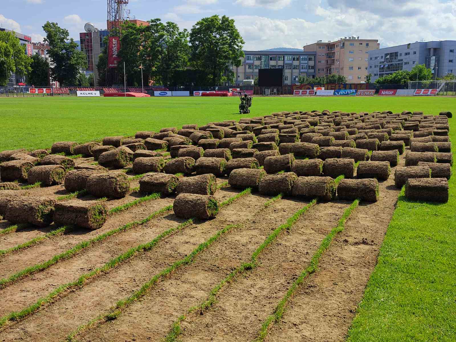 VELIKI DAN ZA BORAC Počelo izvođenje radova na Gradskom stadionu u Banjaluci