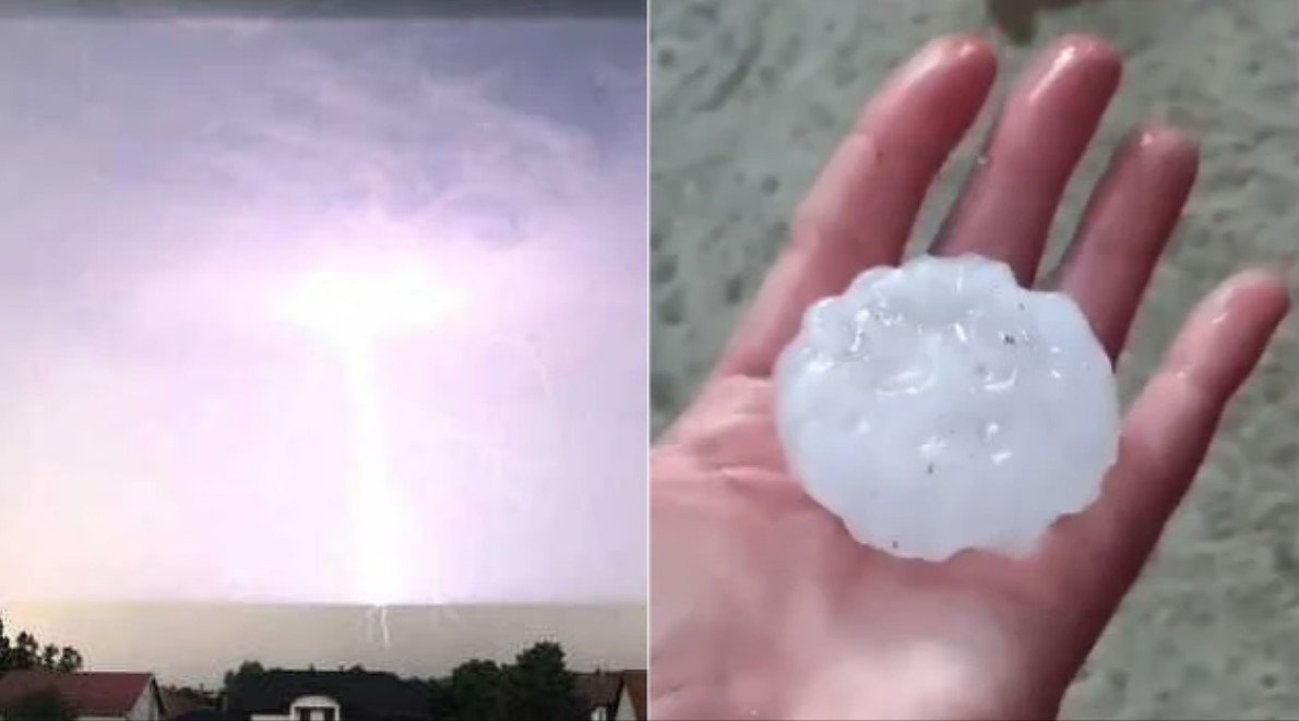 SNAŽNO NEVRIJEME POGODILO SANSKI MOST Padao grad veličine teniske loptice (VIDEO)