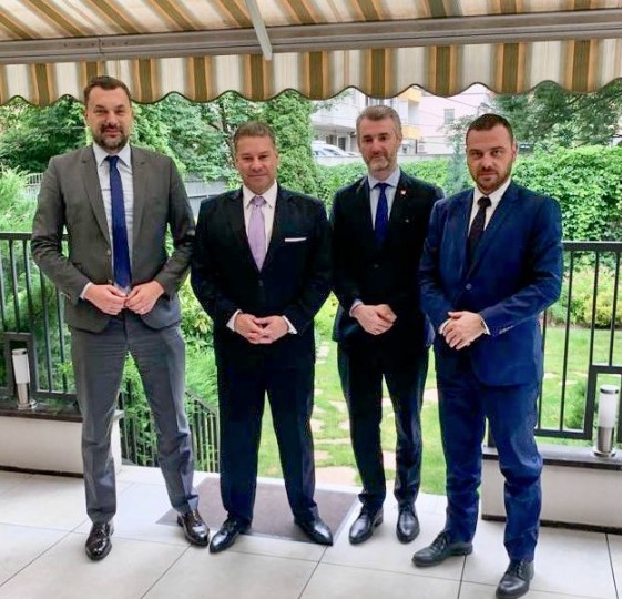 ESKOBAR NENADANO U BiH Izaslanik američke vlade razgovarao s liderima vladajućih partija Kantona Sarajevo (FOTO)