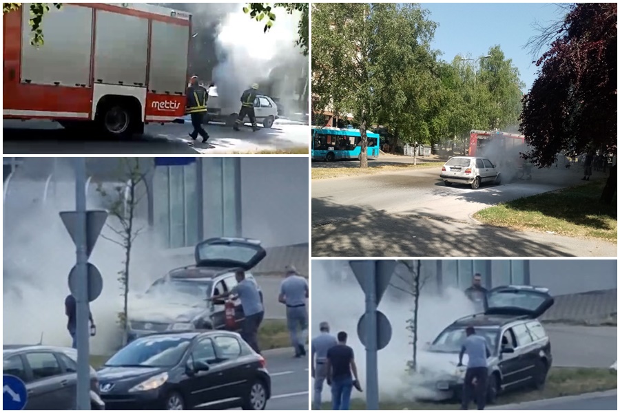 ASTRONOMSKE TEMPERATURE STVARAJU DODATNE MUKE Izgorila dva automobila u Banjaluci u razmaku od samo pet dana (VIDEO)