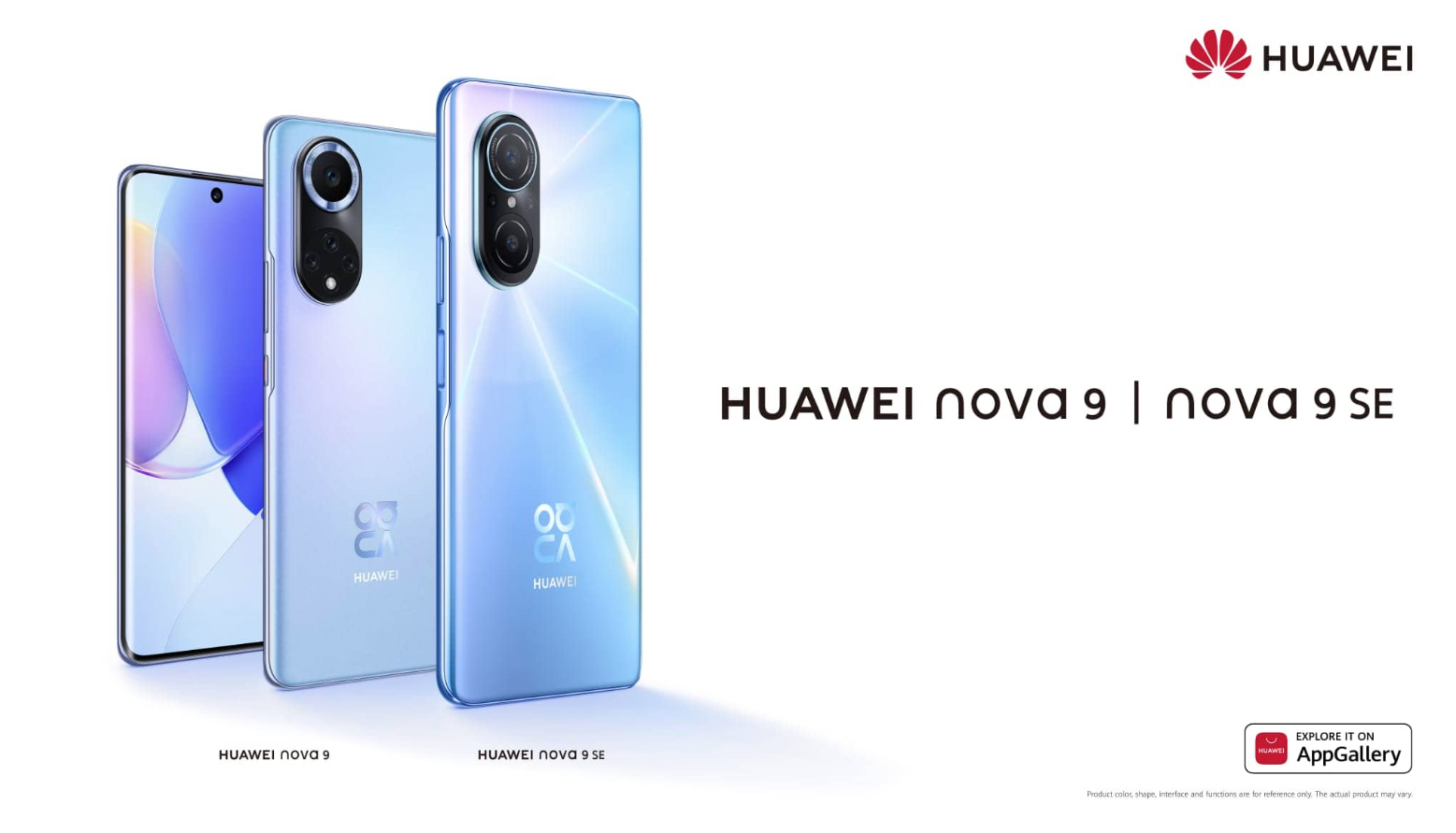 INSPIRIŠITE SE VRHUNSKIM PERFORMANSAMA UZ HUAWEI NOVA 9 MODELE U m:tel bogatoj ponudi uređaja uz Pretplata Top tarifu odaberite modele iz serije Huawei Nova 9