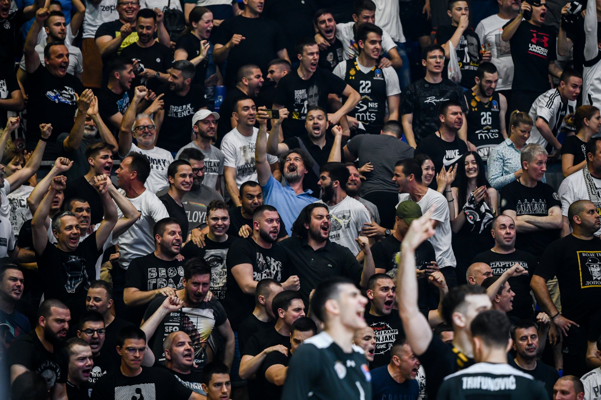 GROBARI IH PRETUKLI Dva navijača Crvene zvezde se maskirala i upala među pristalice Partizana