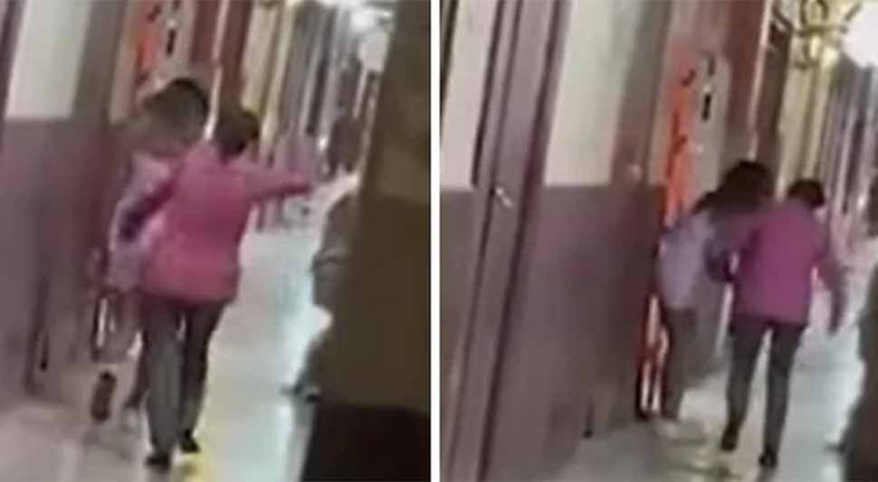 SNIMKA IZAZVALA RASPRAVU Majka potjerala kćer iz noćnog kluba i mlatila je kaišem (VIDEO)