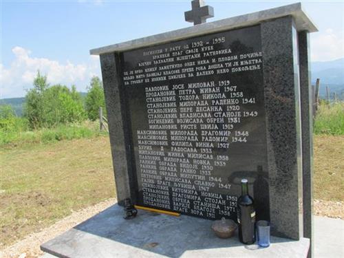 POMEN SRBIMA STRADALIM U SREBRENICI Ubijeni i paljeni u svojim kućama i dvorištima