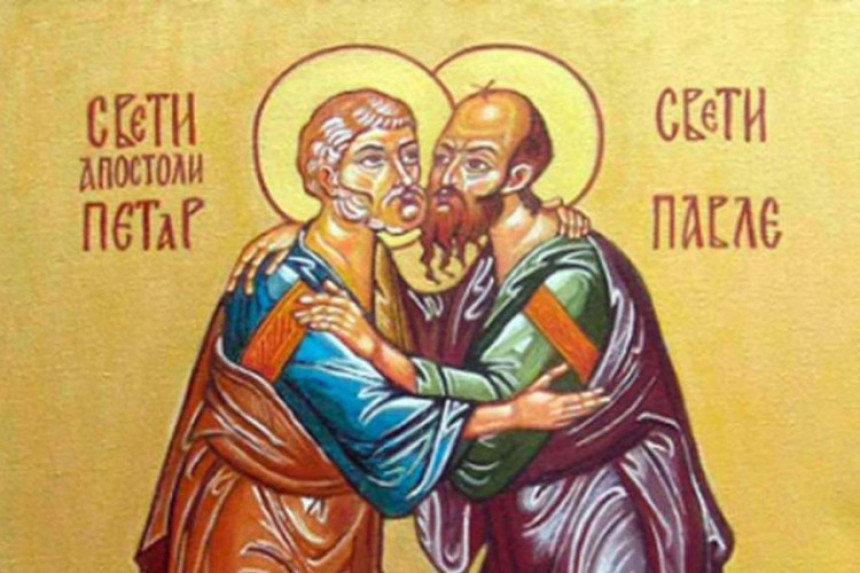 U SLAVU SVETIH APOSTOLA Sutra počinje Petrovski post