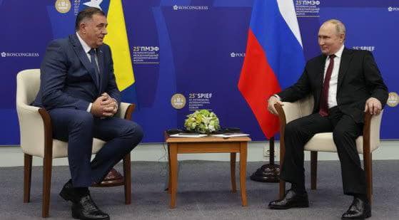 PRODUKTIVAN SASTANAK DODIKA I PUTINA Ruski energetski resursi nemaju alternativu, na vidiku novi razgovori