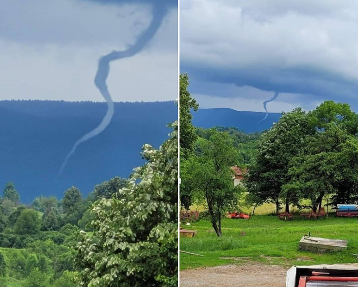 SNAŽNO NEVRIJEME POGODILO REPUBLIKU SRPSKU Pojavile su se pijavice, izdato važno upozorenje za teritoriju BiH! (FOTO/VIDEO)