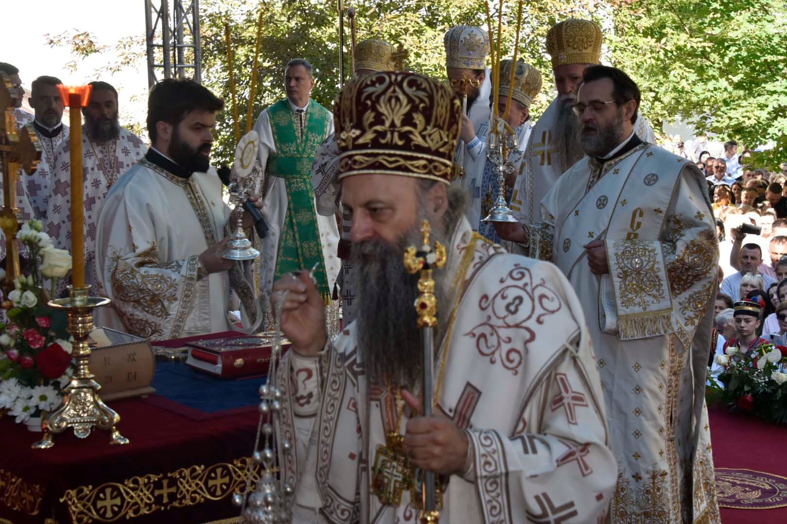 Episkop Sergije: "Dolazak patrijarha Porfirija neponovljiv praznik"