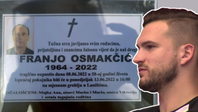 TUŽAN DAN ZA PORODICU Marko i Mario danas ispraćaju oca Franju na vječni počinak!