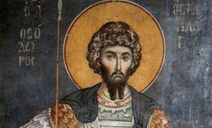 DANAS SVETI TEODOR STRATILAT Pomolite mu se i zaštitite se od nevolja