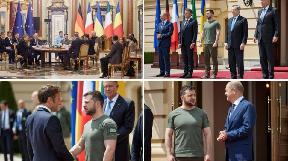 HITAN SASTANAK ŠOLCA I MAKRONA Na dnevnom redu stanje u Ukrajini