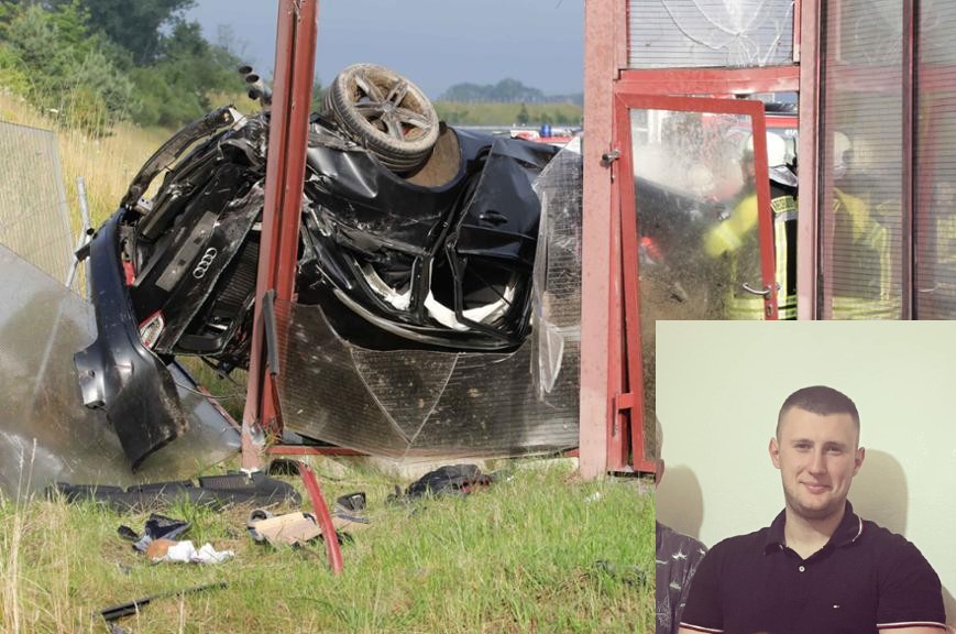 TESLIĆ ZAVIJEN U CRNO Mladić Petar Aleksić (23) poginuo u stravičnoj saobraćajci kod Minhena (FOTO)