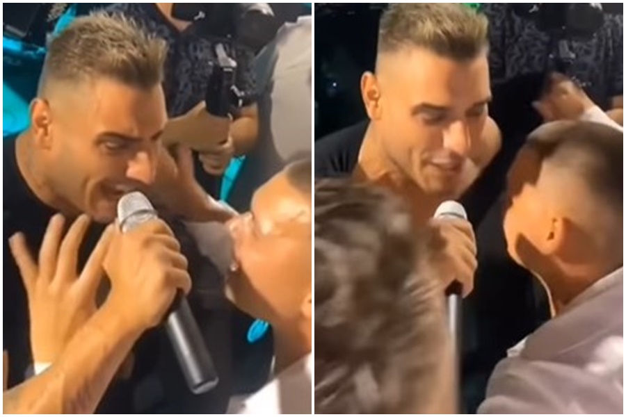 DARKU LAZIĆU POCIJEPALI MAJICU NA NASTUPU Pogledajte koja pjesma je pogodila gosta i kako je Darko reagovao (VIDEO)