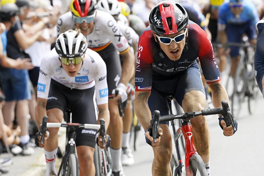 GERAIN HVALIO NESEBIČNU POMOĆ JETESA NA TOUR DE FRANCE: "Bio je stvarno predan meni i bio je stvarno jak sa svojim tempom"