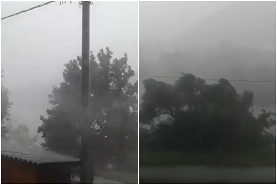 FOČU ZAHVATILO OLUJNO NEVRIJEME "Izgledalo je kao da se nebo spustilo na zemlju" (VIDEO)