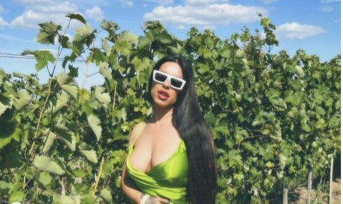 U VISOKIM ŠTIKLAMA SJELA NA TRAKTOR Seka Aleksić nikad provokativnija (FOTO)