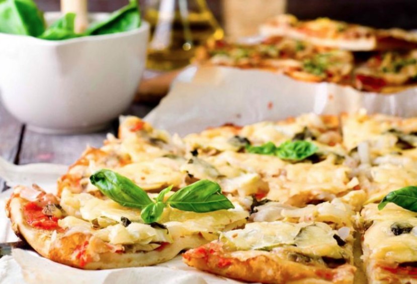 UKUSAN, ZDRAV I BRZ OBROK Zdrava pizza od tikvica