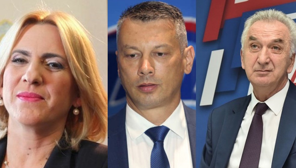 OGLASILI SE IZ DNS-a Mirko Šarović i Željka Cvijanović pobjegli sa televizijskog duela