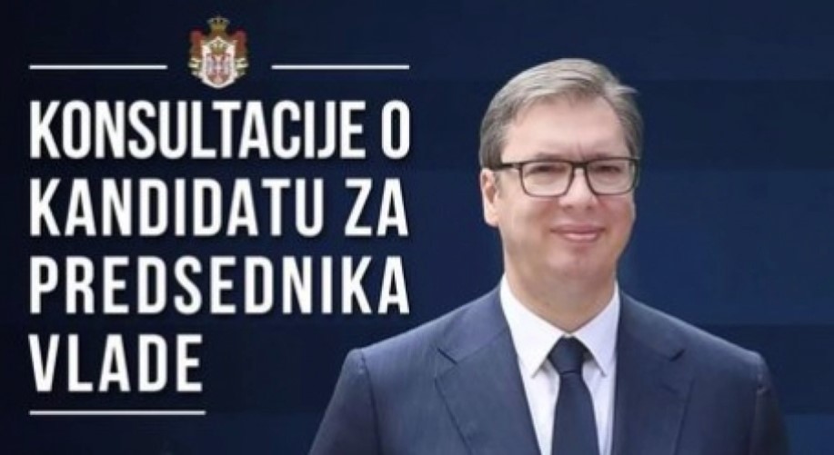 OGLASIO SE VUČIĆ Završene konsultacije o kandidatu za predsjednika Vlade Srbije (FOTO)