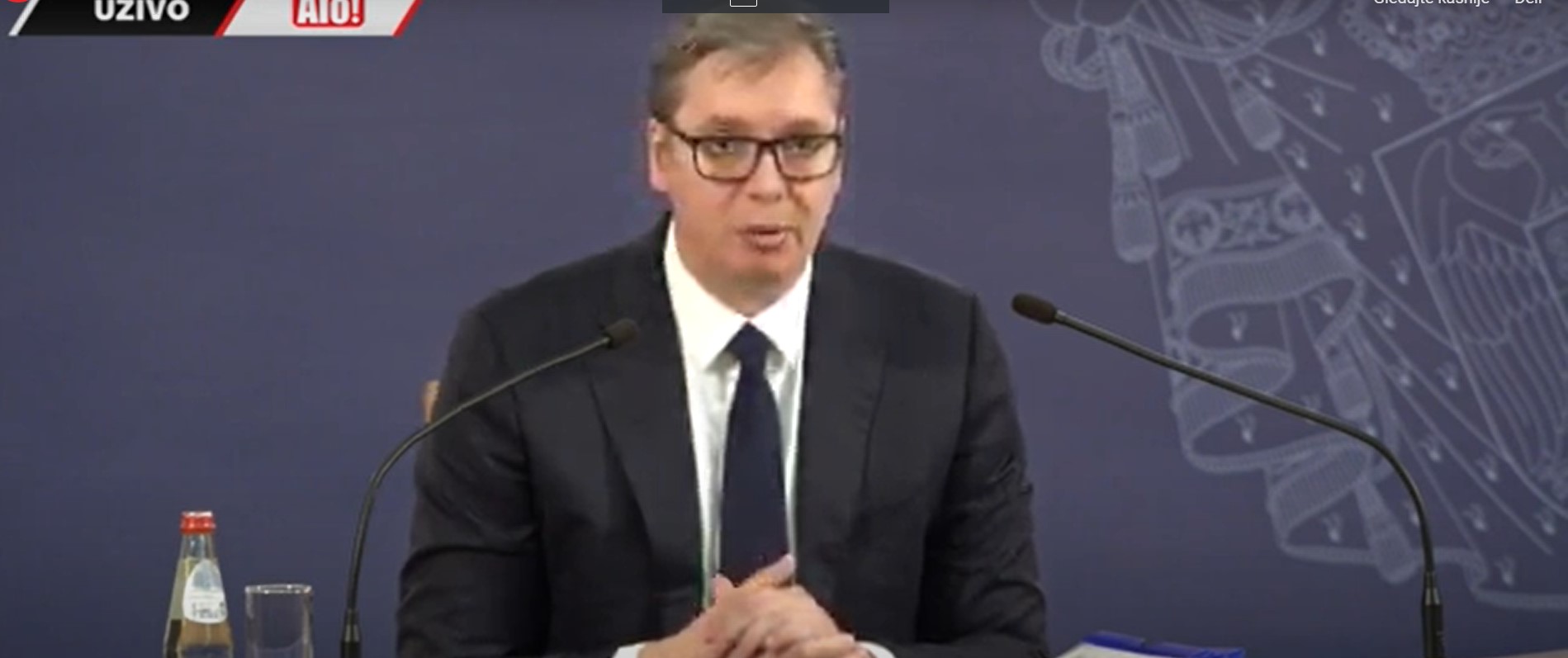 ALEKSANDAR VUČIĆ: "Biće još gore, sve možda nestane za šest mjeseci"