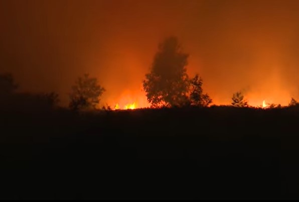 LOKALIZOVAN POŽAR, VATROGASCI DEŽURALI CIJELU NOĆ Situacija na požarištima trenutno je stabilna