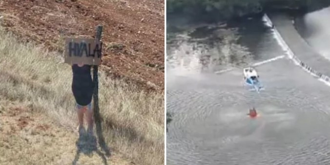 "SRBIJO, HVALA!" Slovenci poslali dirljivu poruku vatrogascima koji danima gase požar (FOTO/VIDEO)