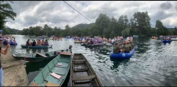 „UNA REGATA LAĐOM NIZ UNU“ Novi Grad okupio više od 100 različitih plovila