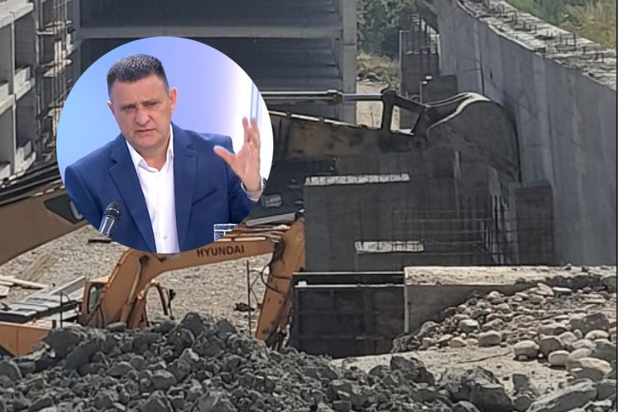 SAOPŠTENJE UKC U VEZI SA URUŠAVANJEM ZIDA GARAŽE "Rupa je sanirana, gradilište bezbjedno, ovo je napad na Vladu Đajića"