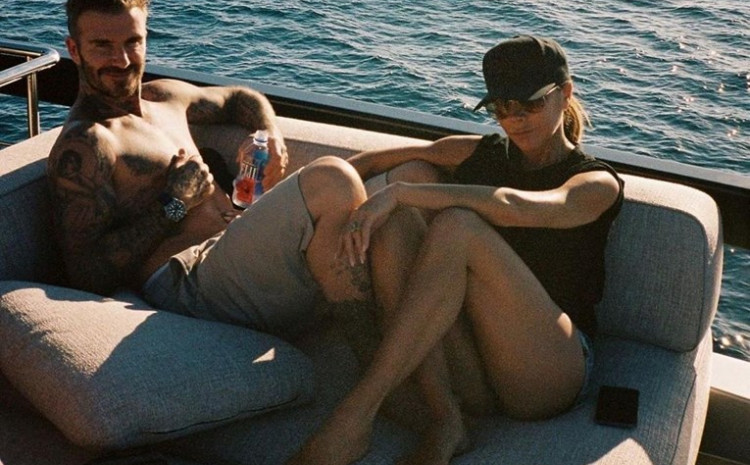 POKAZAO ŠTA RADI DOK ON ODMARA Dejvid Bekam ismijao Viktoriju (FOTO)