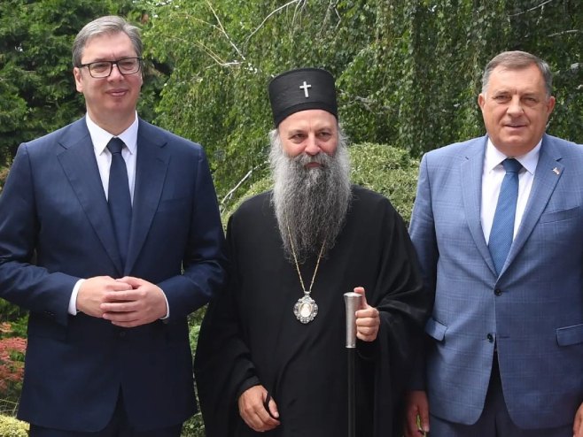 DETALJI SASTANKA DODIKA, VUČIĆA I PORFIRIJA Razgovarali o teškoćama srpskog naroda u BiH