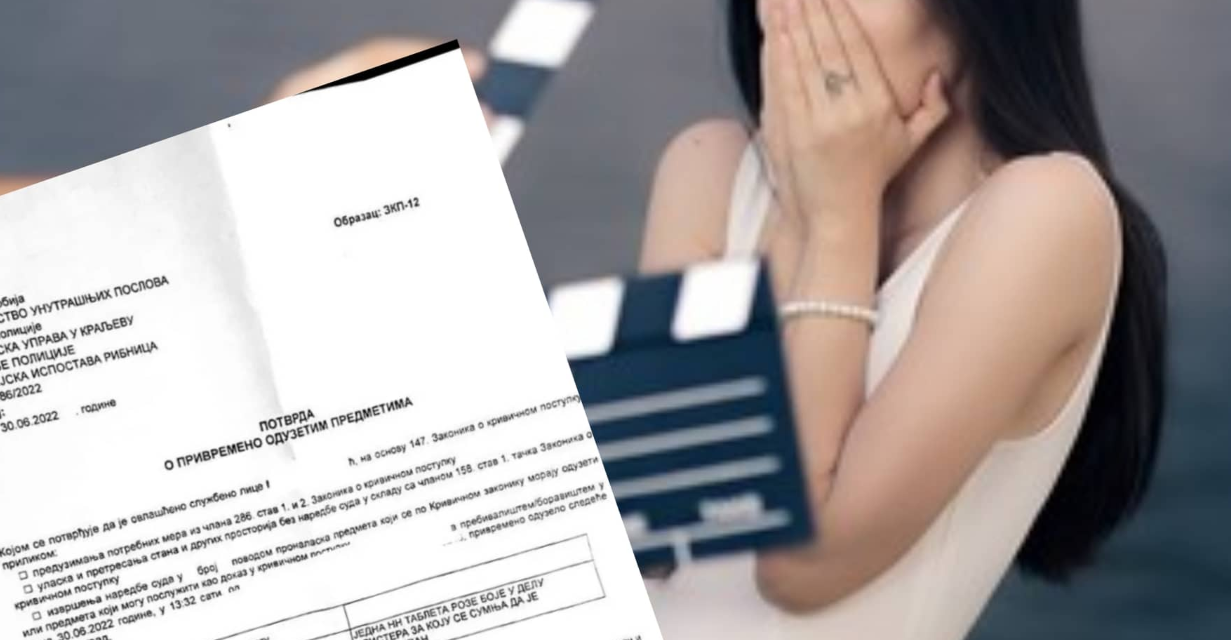 NEOBIČAN SLUČAJ U KRALJEVU Srpska glumica privedena! Mreže se usijale zbog policijske akcije