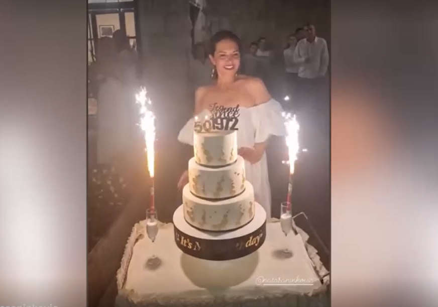 IZNENAĐENJE ZA NATAŠU NINKOVIĆ 50. rođendan proslavila u rodnom Trebinju
