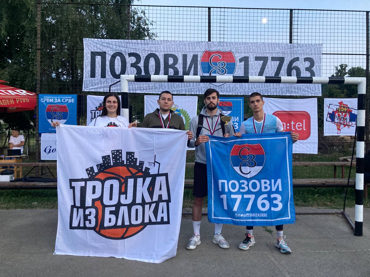 ODRŽANA PRVA "TROJKA IZ BLOKA" U KOTOR VAROŠU Šutiranjem trojki za bolje sutra sedmočlane porodice Zubović (FOTO)