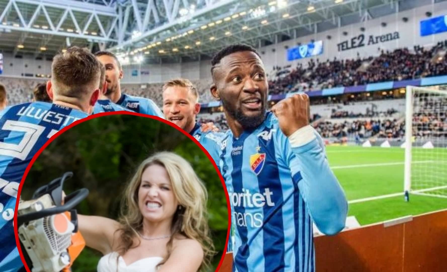 FUDBALER PROPUSTIO SOPSTVENU SVADBU ZBOG UTAKMICE Napadač Malmea radi Lige Evrope nije stigao na vjenčanje