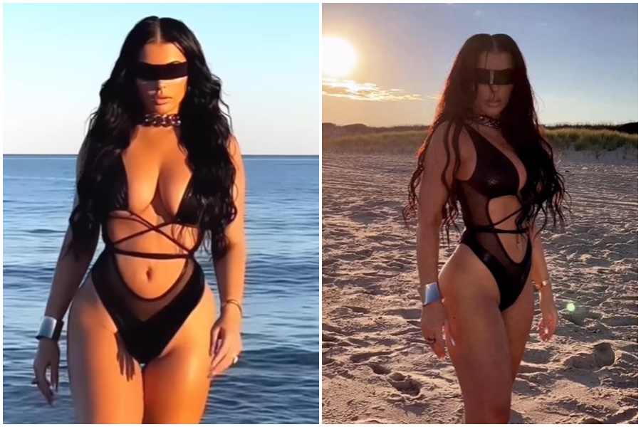 PROZVALI SU JE BALKANSKA KIM KARDAŠIJAN Obožava provokativne kupaće kostime i ima savršene obline (FOTO)