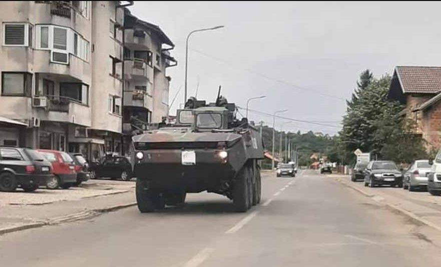 BORBENA VOZILA NA ULICAMA EUFOR najavio pojačane aktivnosti u ovim dijelovima BiH