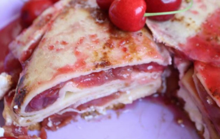 DORUČAK ZA SLADOKUSCE Palačinke s trešnjama