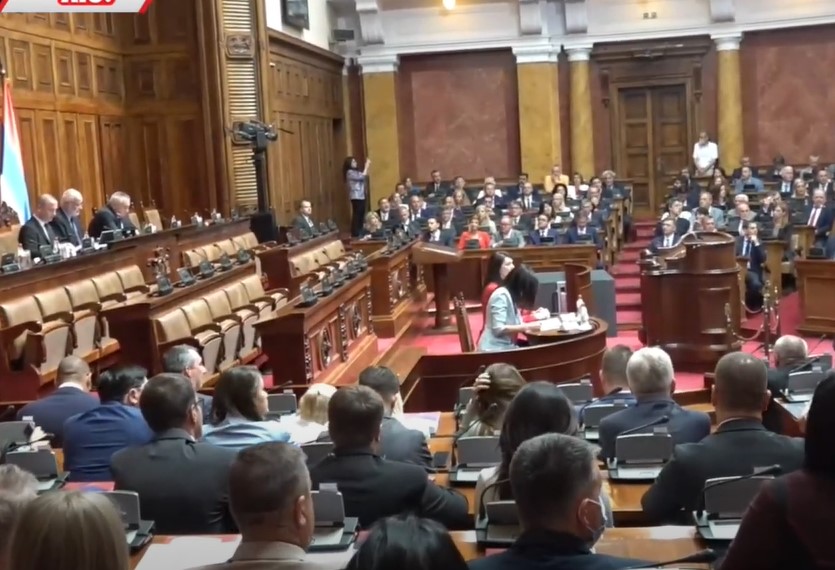 NASTAVLJENA SKUPŠTINA SRBIJE Rasprava o Deklaraciji i ostalim tačkama