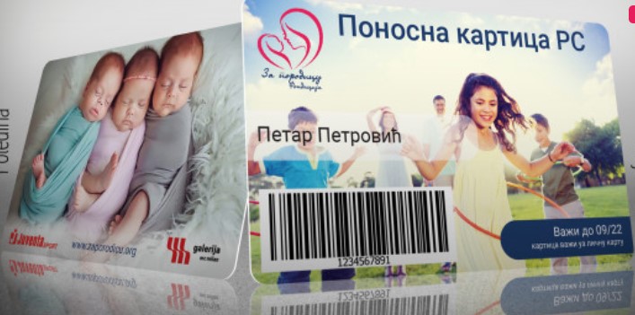 POPUSTI KOD BROJNIH PARTNERA Srbija i Srpska uz porodice sa troje i više djece