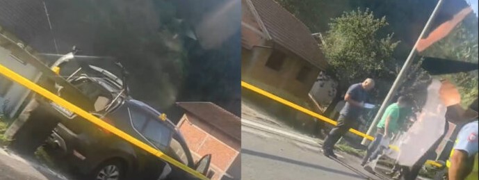 OBJAVLJEN JEZIV SNIMAK NESREĆE KOD KOTOR VAROŠI Mladić (29) poginuo nakon što je zaštitna ograda prošla kroz automobil (VIDEO)