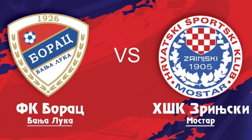 IGRA SE NA STADIONU "MLAKVE" U NOVOM GRADU Borac danas sa Zrinjskim