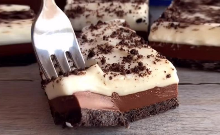 KOCKE OD OREO KEKSA I NUTELE Bez pečenja, za tren gotove, a tako su čokoladne i lagane