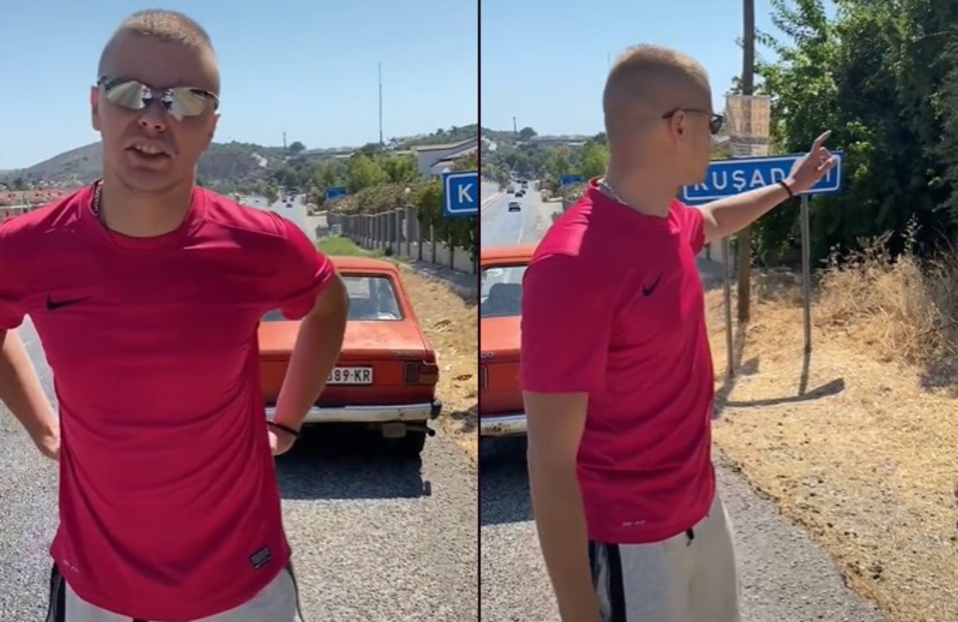 STOJADINOM STIGAO DO TURSKE Momak iz Leskovca putovao 30 sati do popularnog ljetovališta - stara mašina pokazala da još nije za otpad (VIDEO)