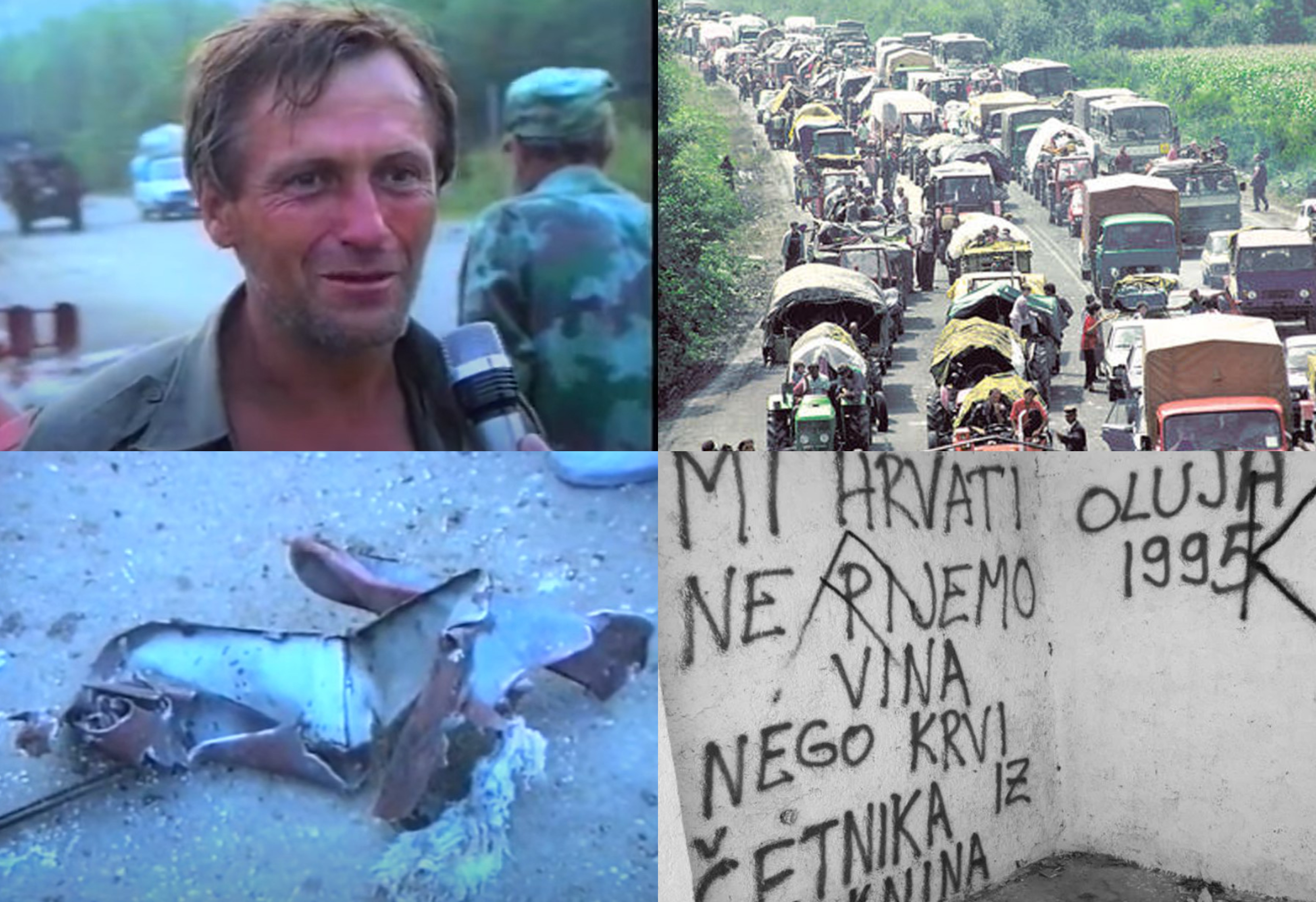 BOLNI JAUCI PROGNANIN SRBA ODJEKIVALI SINOĆ NOVIM SADOM "Oluja" je Pogrom, bol ne prestaje ni poslije 27 godina