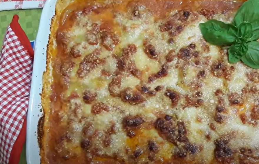 PRIJEDLOG ZA RUČAK Zapečeni patlidžan sa tjesteninom