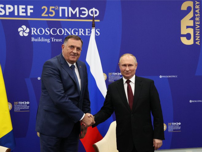 Kremlj potvrdio: Sutra sastanak Dodika i Putina