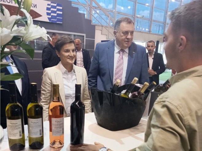 Dodik u Beogradu na sajmu "Vinska vizija Otvorenog Balkana" (FOTO)